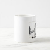 Tasse des einzigen Wolfs 06 (Mittel)