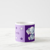 Tasse des Elefanten von Kindern personalisierter N (Vorderseite)