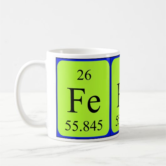Tasse des Elements 26 - Eisen (Links)