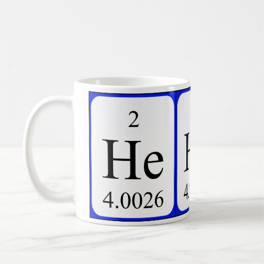 Tasse des Elements 2 - Helium (Links)
