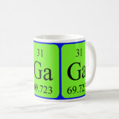 Tasse des Elements 31 - Gallium (VorderseiteRechts)