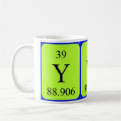 Tasse des Elements 39 - Yttrium (Links)