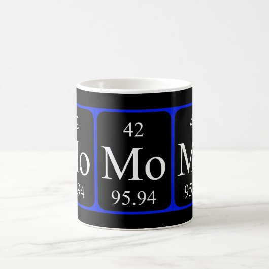 Tasse des Elements 42 - Molybdän (Mittel)
