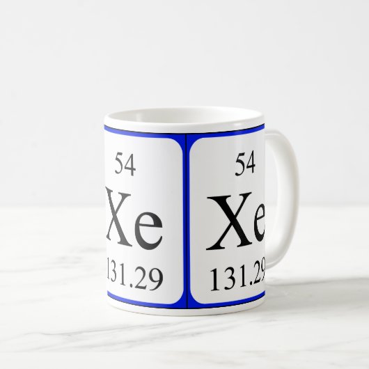 Tasse des Elements 54 - Xenon (VorderseiteRechts)