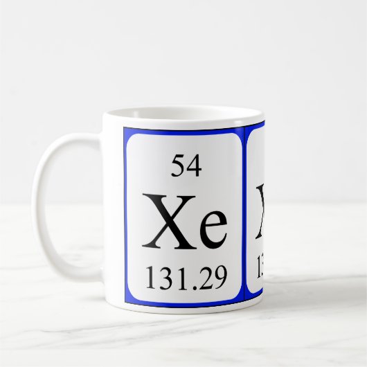 Tasse des Elements 54 - Xenon (Links)