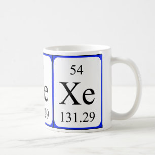 Tasse des Elements 54 - Xenon