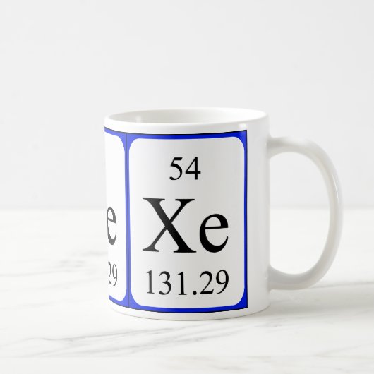 Tasse des Elements 54 - Xenon (Rechts)