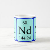 Tasse des Elements 60 - Neodym (Mittel)
