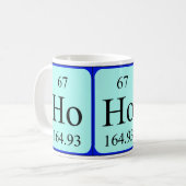 Tasse des Elements 67 - Holmium (Vorderseite Links)