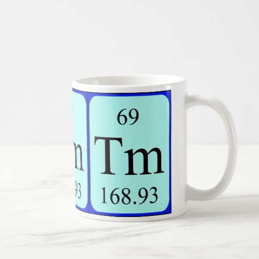 Tasse des Elements 69 - Thulium (Rechts)