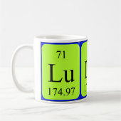 Tasse des Elements 71 - Lutetium (Links)