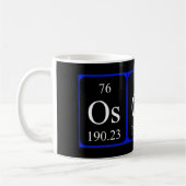 Tasse des Elements 76 - Osmium (Links)