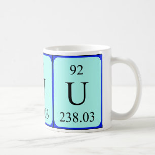 Tasse des Elements 92 - Uran