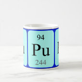 Tasse des Elements 94 - Plutonium (Mittel)