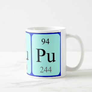 Tasse des Elements 94 - Plutonium