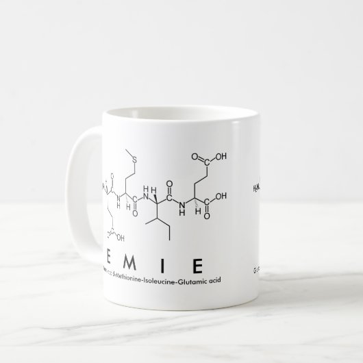 Tasse des Emie-Peptids (Vorderseite Links)