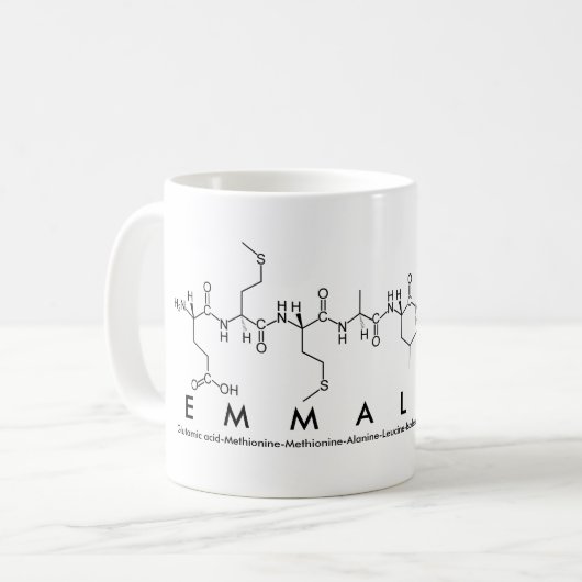 Tasse des Emmaline-Peptids (Vorderseite Links)