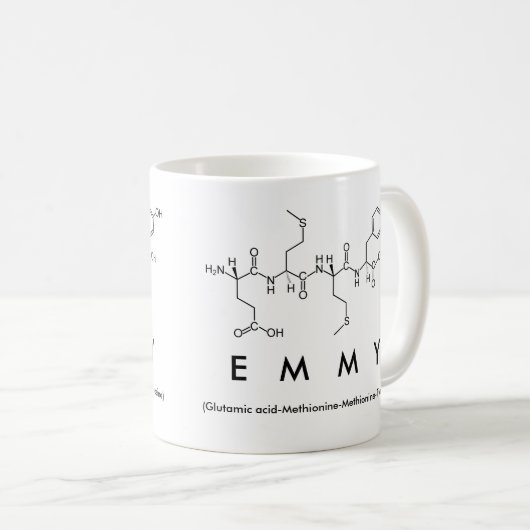 Tasse des Emmy-Peptids (VorderseiteRechts)