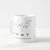 Tasse des Emmy-Peptids (Vorderseite Links)
