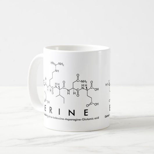 Tasse des Erine-Peptids (Vorderseite Links)
