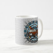 Tasse des ersten Feuerwehrwagens (VorderseiteRechts)