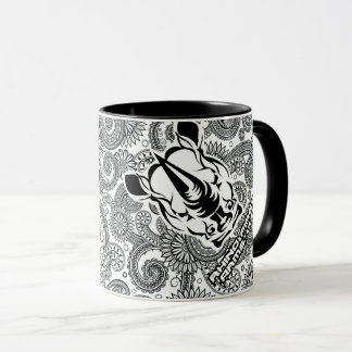Tasse des ersten Rhino-Logos