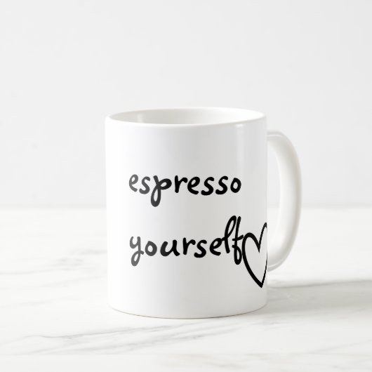 Tasse des Espresso sich (VorderseiteRechts)