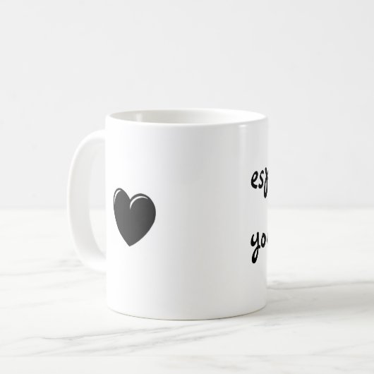 Tasse des Espresso sich (Vorderseite Links)