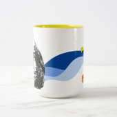 Tasse des Eukalyptischen Gipfels in Lissabon (Mittel)