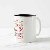 Tasse des Familienherzes (VorderseiteRechts)