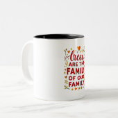 Tasse des Familienherzes (Vorderseite Links)
