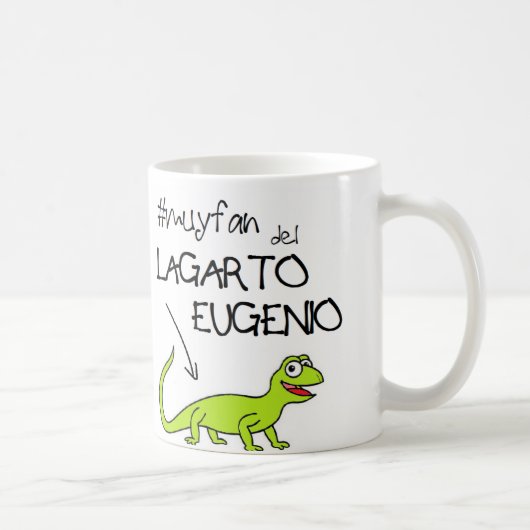 Tasse des Fans der Eidechse Eugenio (Rechts)