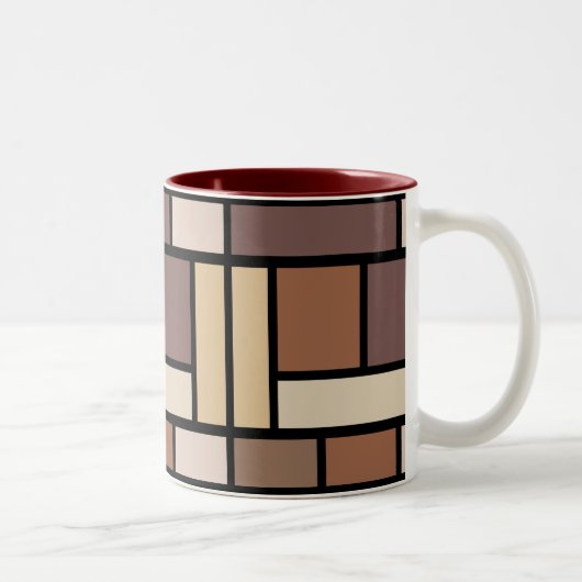 Tasse des Farbblocks 04 (Rechts)