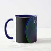 Tasse des farbigen, geflochtenen geometrischen Mat (Links)