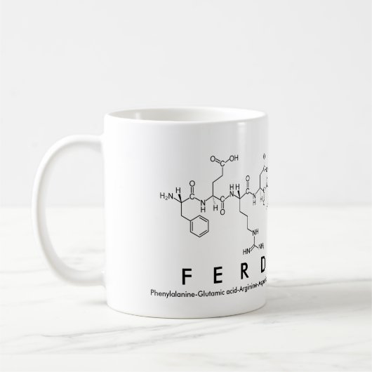Tasse des Ferdiemar-Peptids (Links)