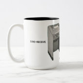 Tasse des Fernschreiber-Modell-28 (Links)