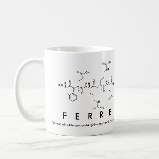 Tasse des Ferre-Peptids (Links)