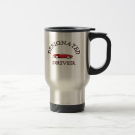 Tasse des festgelegten Fahrers