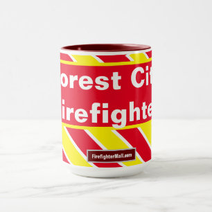 Tasse des Feuerwehrmanns der Waldstadt