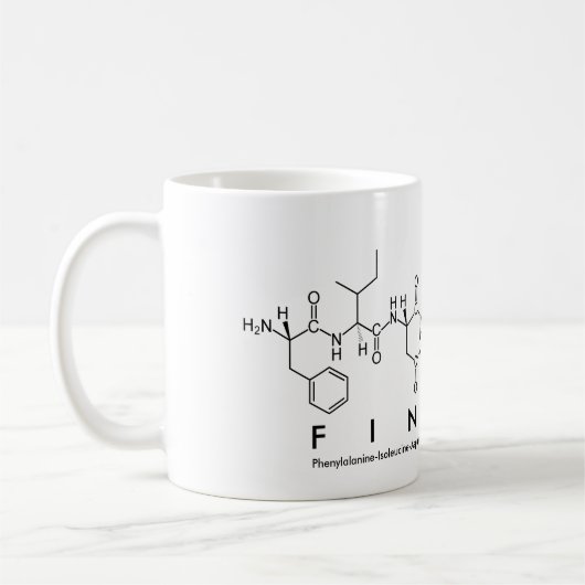 Tasse des finnischen Peptids (Links)