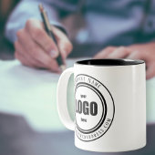 Tasse des Firmenzeichens