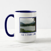 Tasse des Fischlebens mit Ihrem Namen und Ihrem Un (Links)