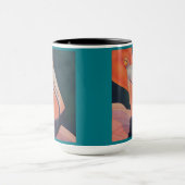 Tasse des Flamingo-15oz (Zentrum)