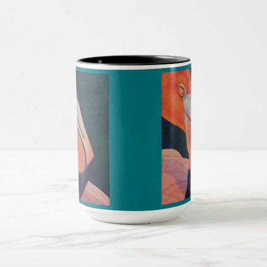 Tasse des Flamingo-15oz (Zentrum)