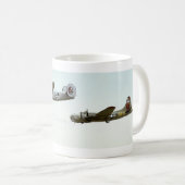 Tasse des Fliegen-B24 und B17 (VorderseiteRechts)