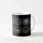 Tasse des Flugzeugs (VorderseiteRechts)
