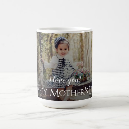 Tasse des Fotos der Neugeborenen (Mittel)