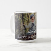 Tasse des Fotos der Neugeborenen (Vorderseite Links)