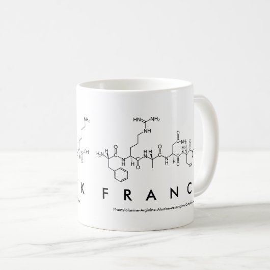 Tasse des Franck-Peptids (VorderseiteRechts)