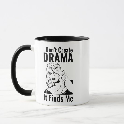 Tasse des Frauendramas (Links)